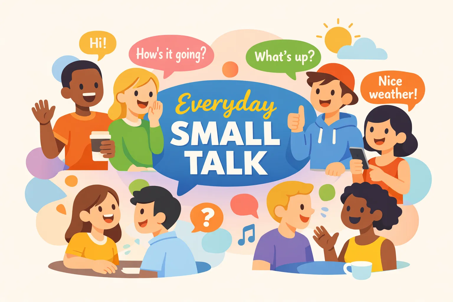 25 Small Talk Phrases Americans Use Every Day 25 Small Talk Phrases Americans Use Every Day