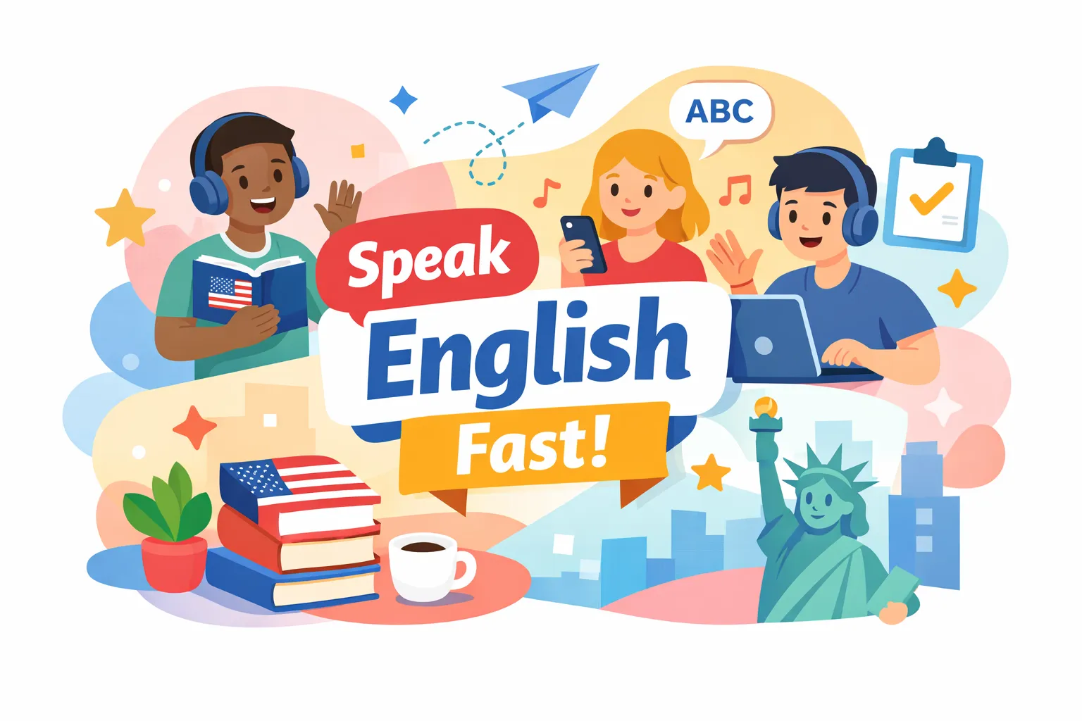 The Fastest Way to Become Fluent in American English