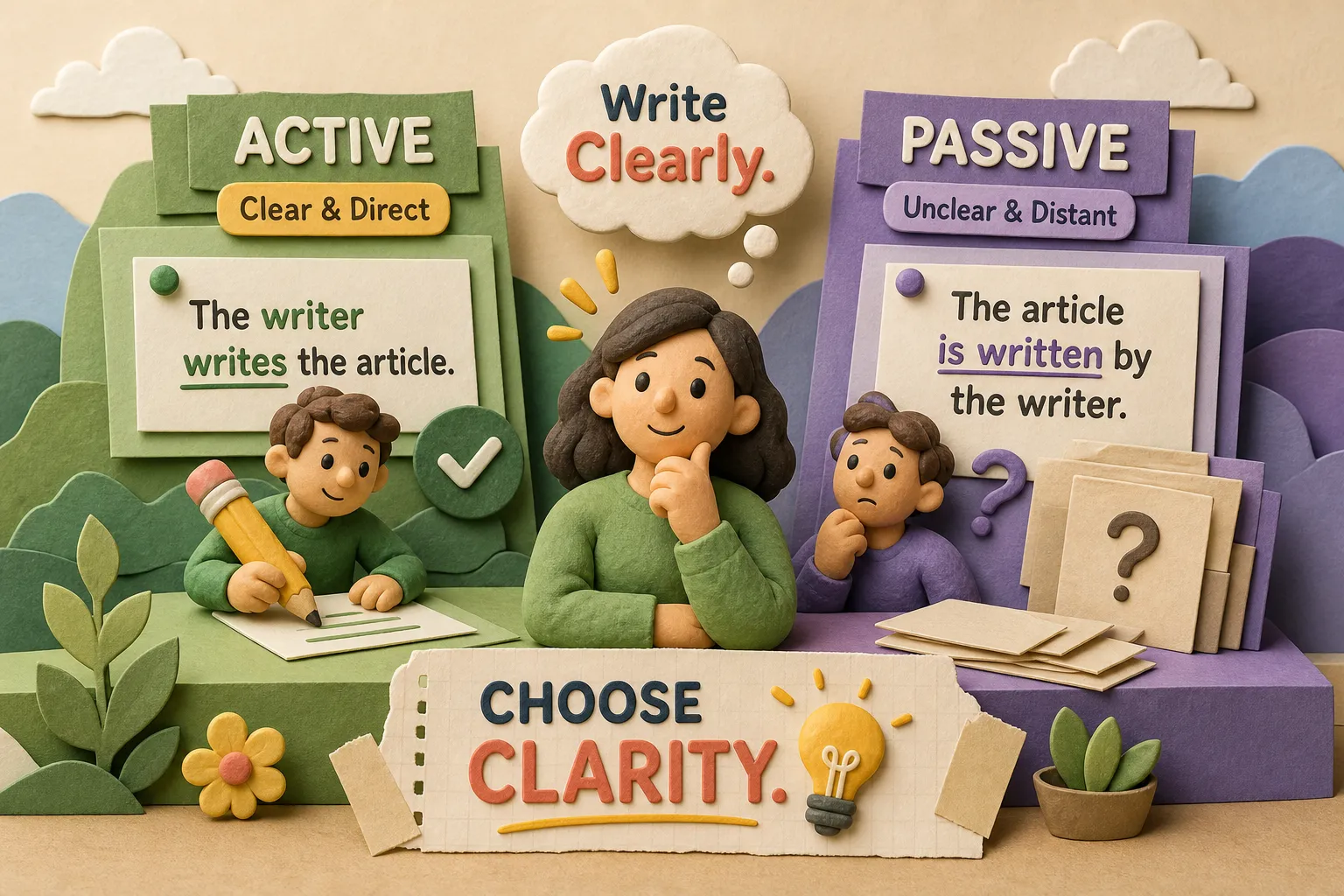 Active vs. Passive Voice: Write Clearer English Now