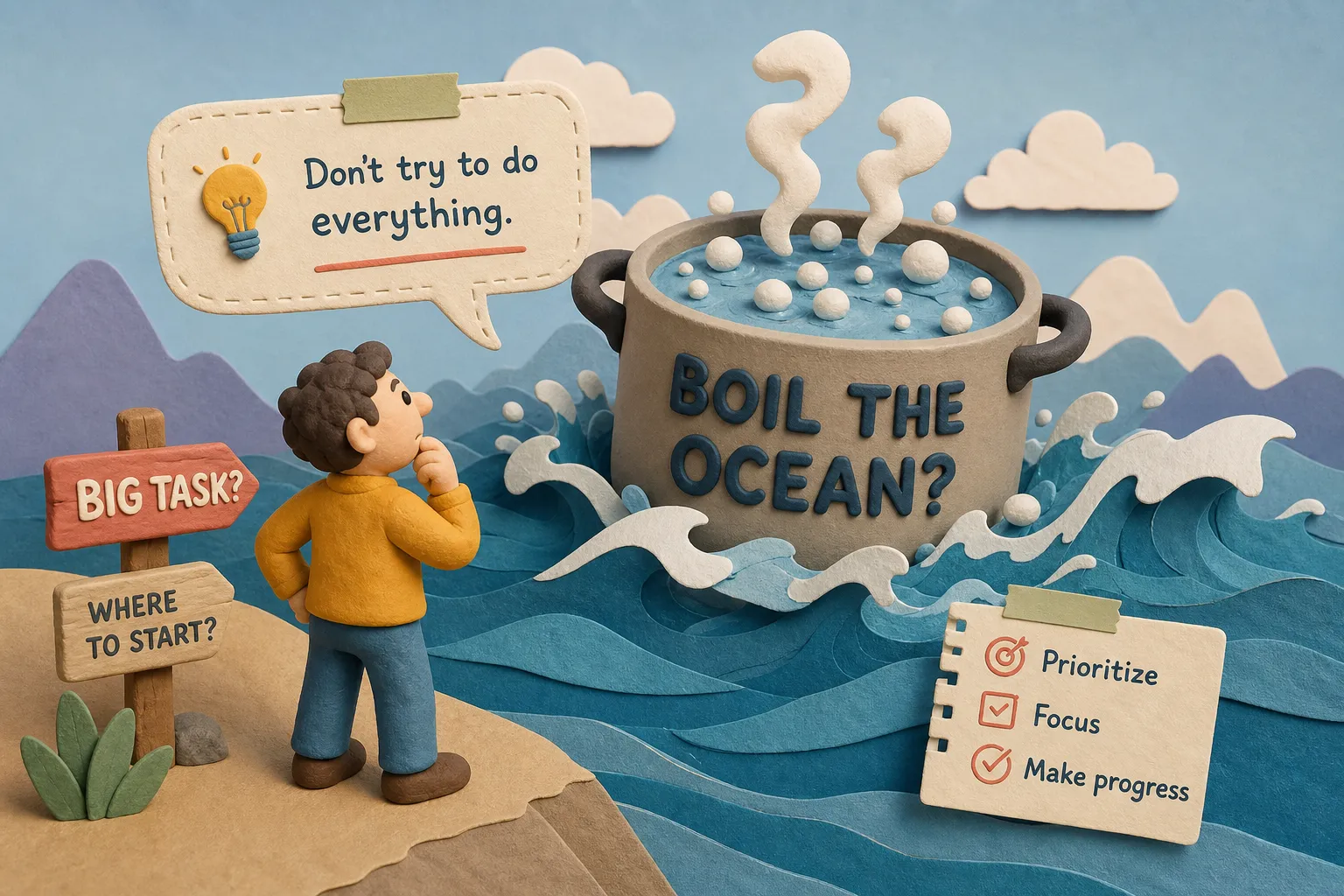 Boil the Ocean: What It Really Means in American English