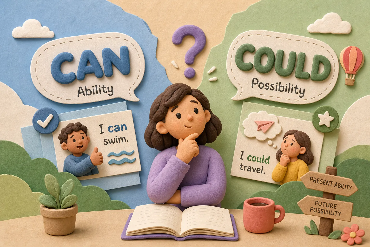 Can vs. Could: Simple Rules for Everyday American English
