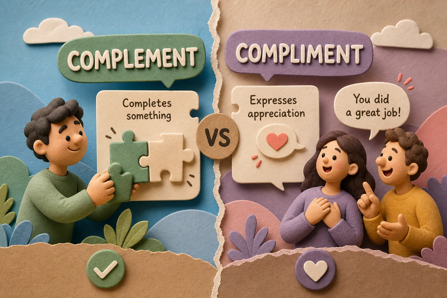 Complement vs Compliment: What’s the Difference?