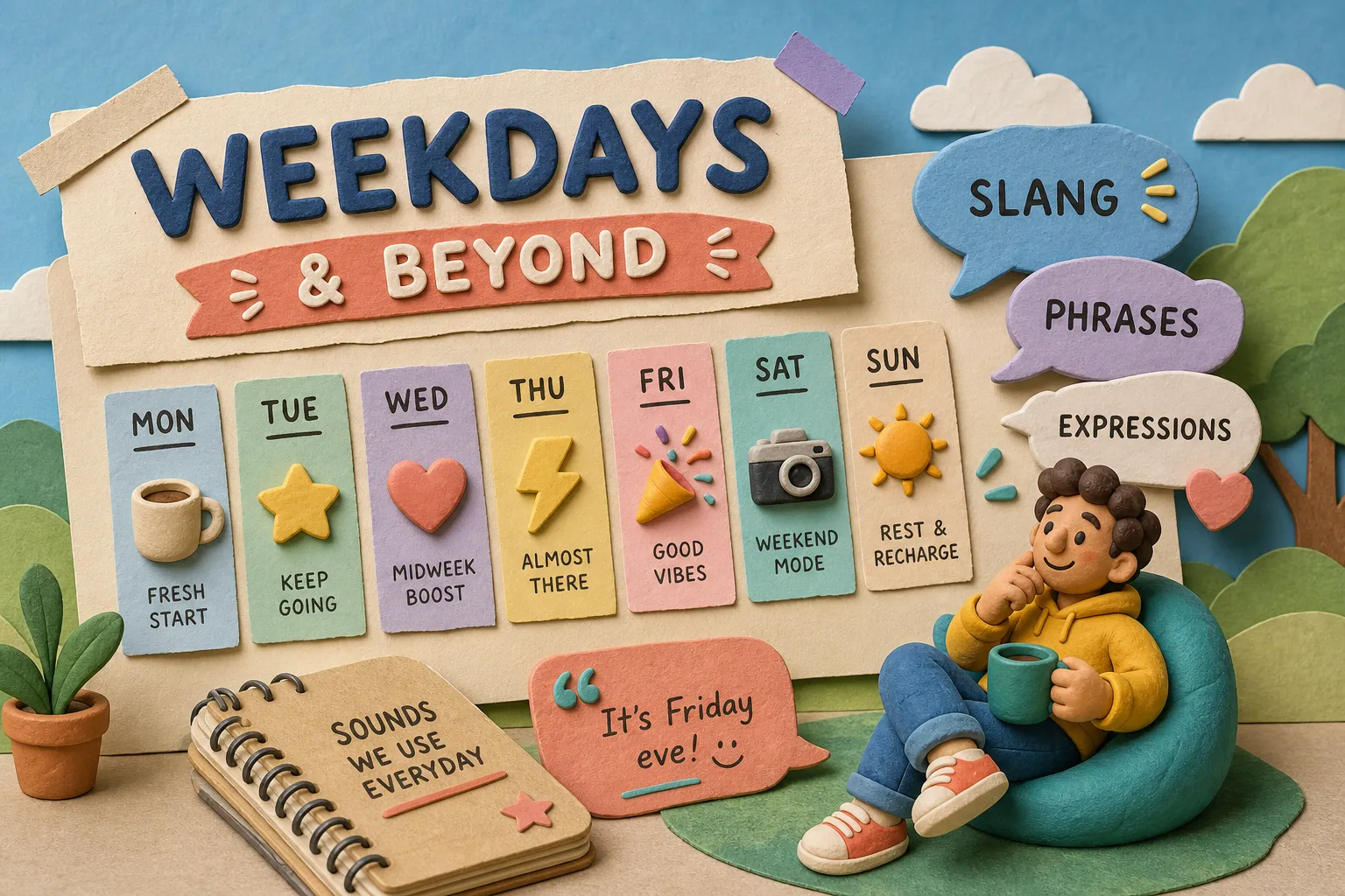 Days of the Week: Phrases, Slang & American Expressions