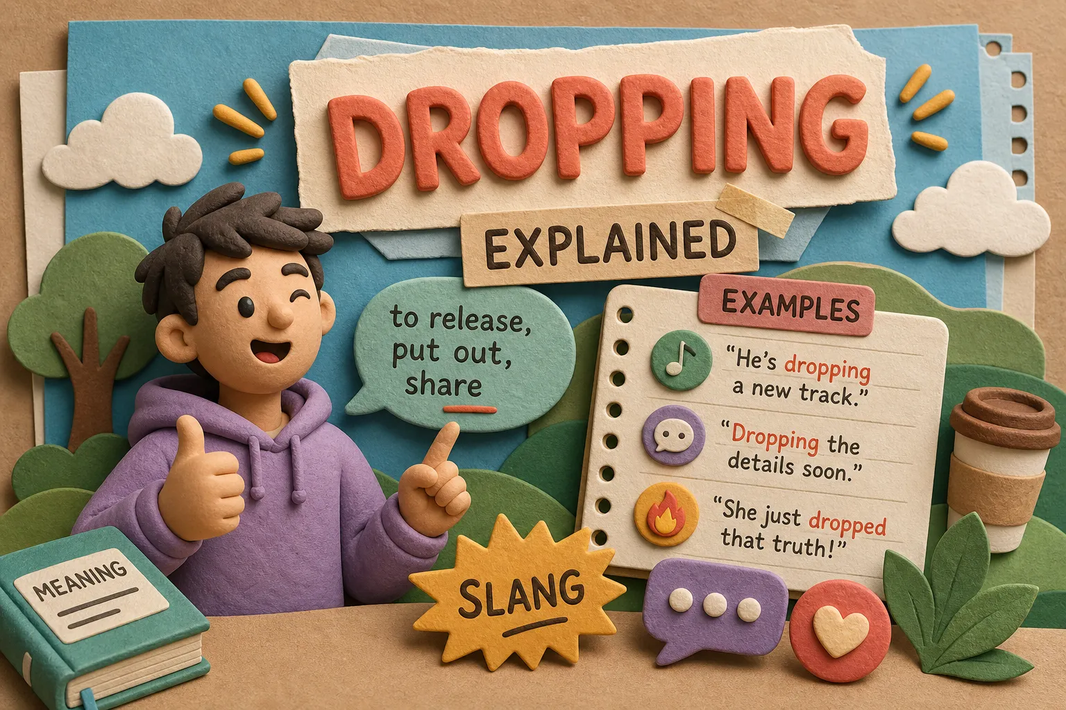 Dropping Meaning: Definitions, Slang, and Examples