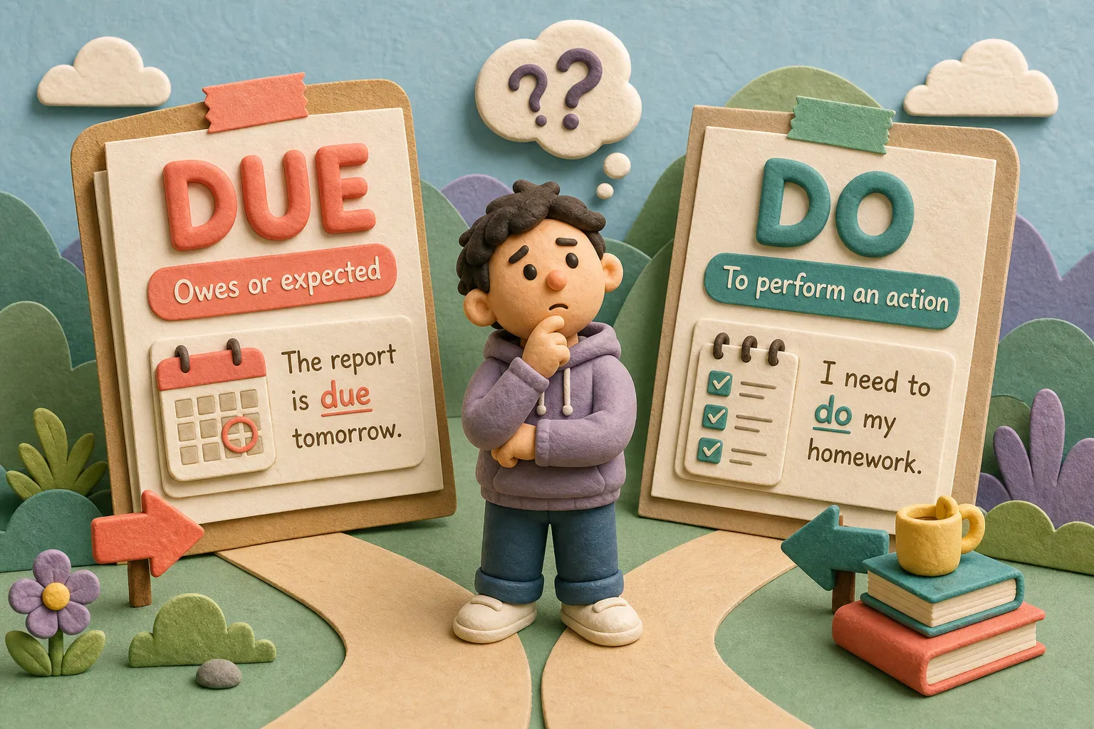 “Due” vs “Do”: The Difference Every ESL Learner Must Know