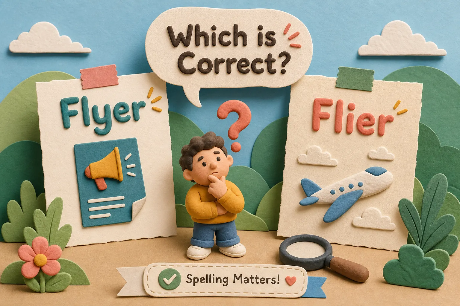 Flyer vs Flier: Which Spelling Is Correct?