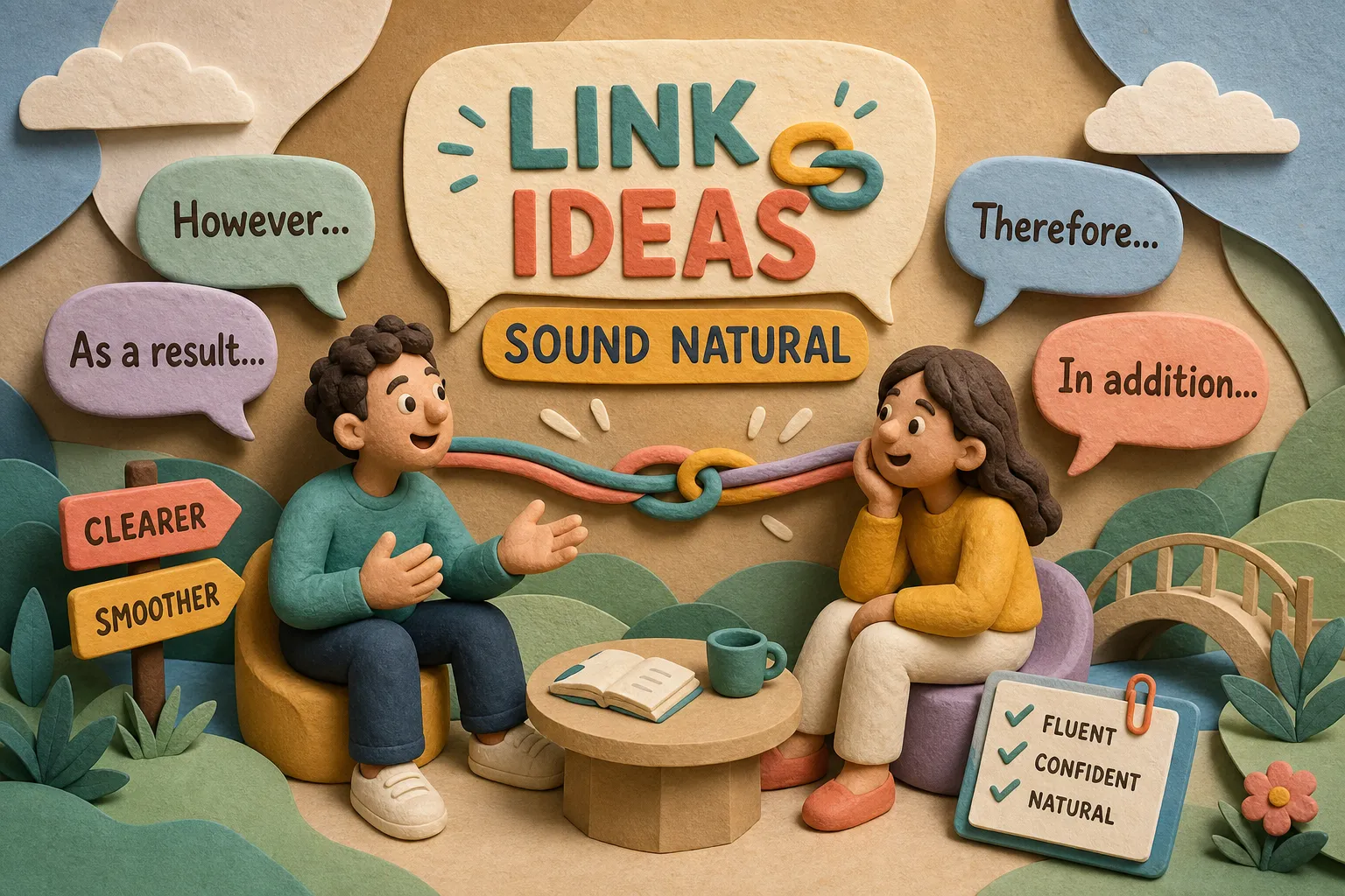 How Linking Words Makes Your English Sound Natural