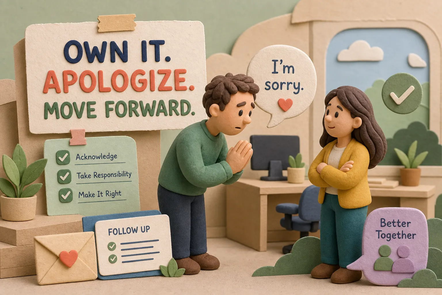 How to Apologize Professionally at Work: Scripts and Emails