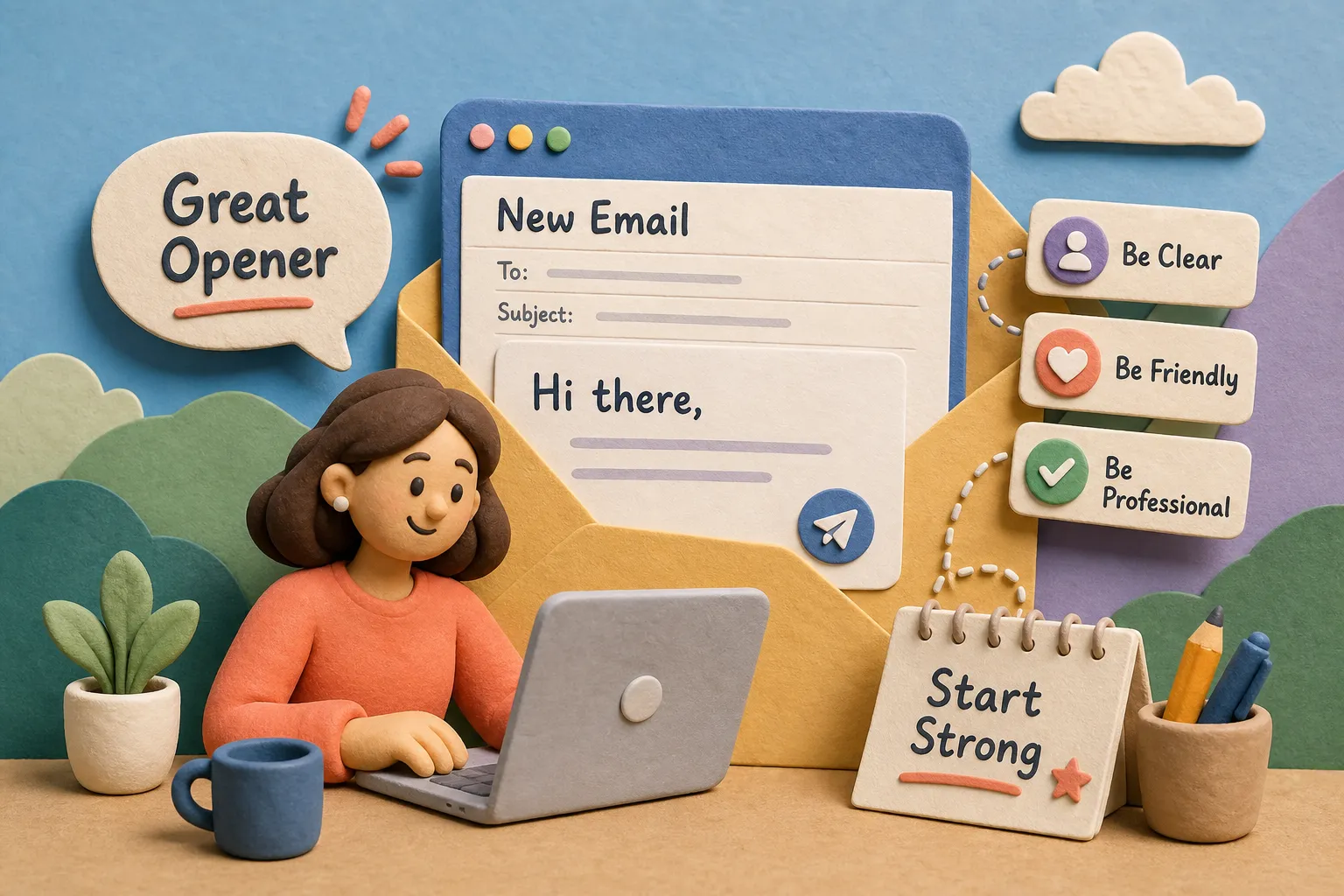 How to Start a Professional Email: Openers That Work