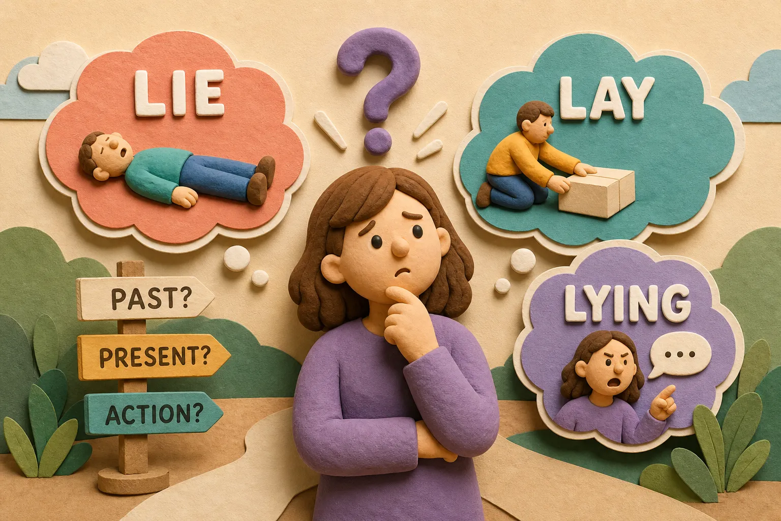 Lie, Lay, or Lying: What’s the Difference?