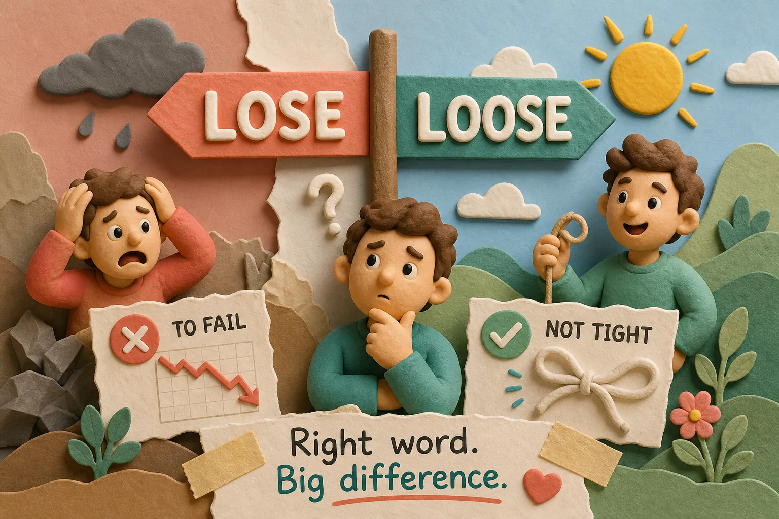 Lose vs Loose: Never Confuse These Words Again