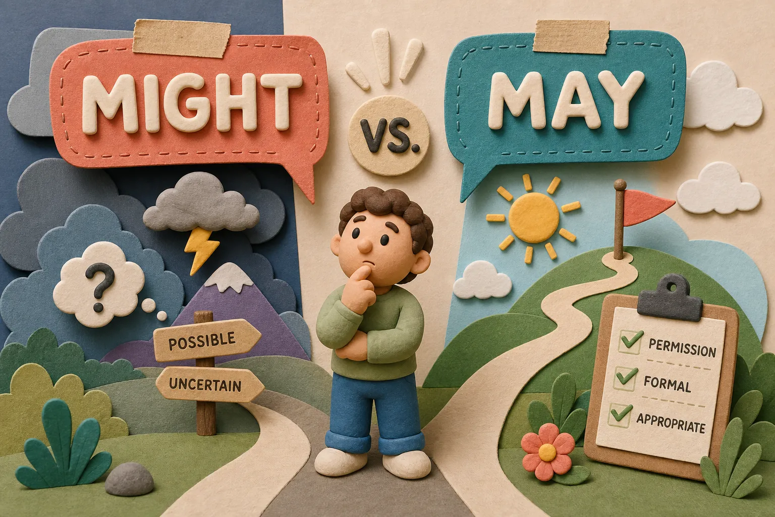 Might vs. May: Simple Rules That Actually Make Sense