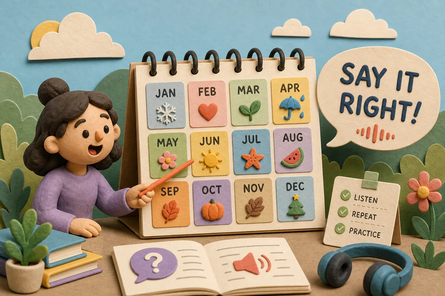 Months of the Year: Pronunciation Guide