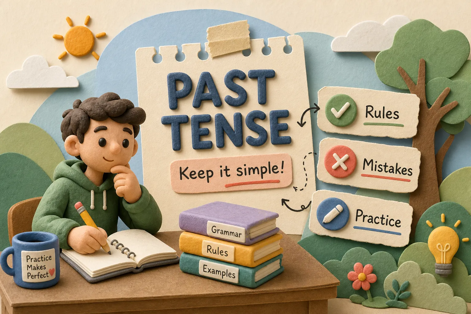 Past Tense Made Simple: Rules, Mistakes, and Practice