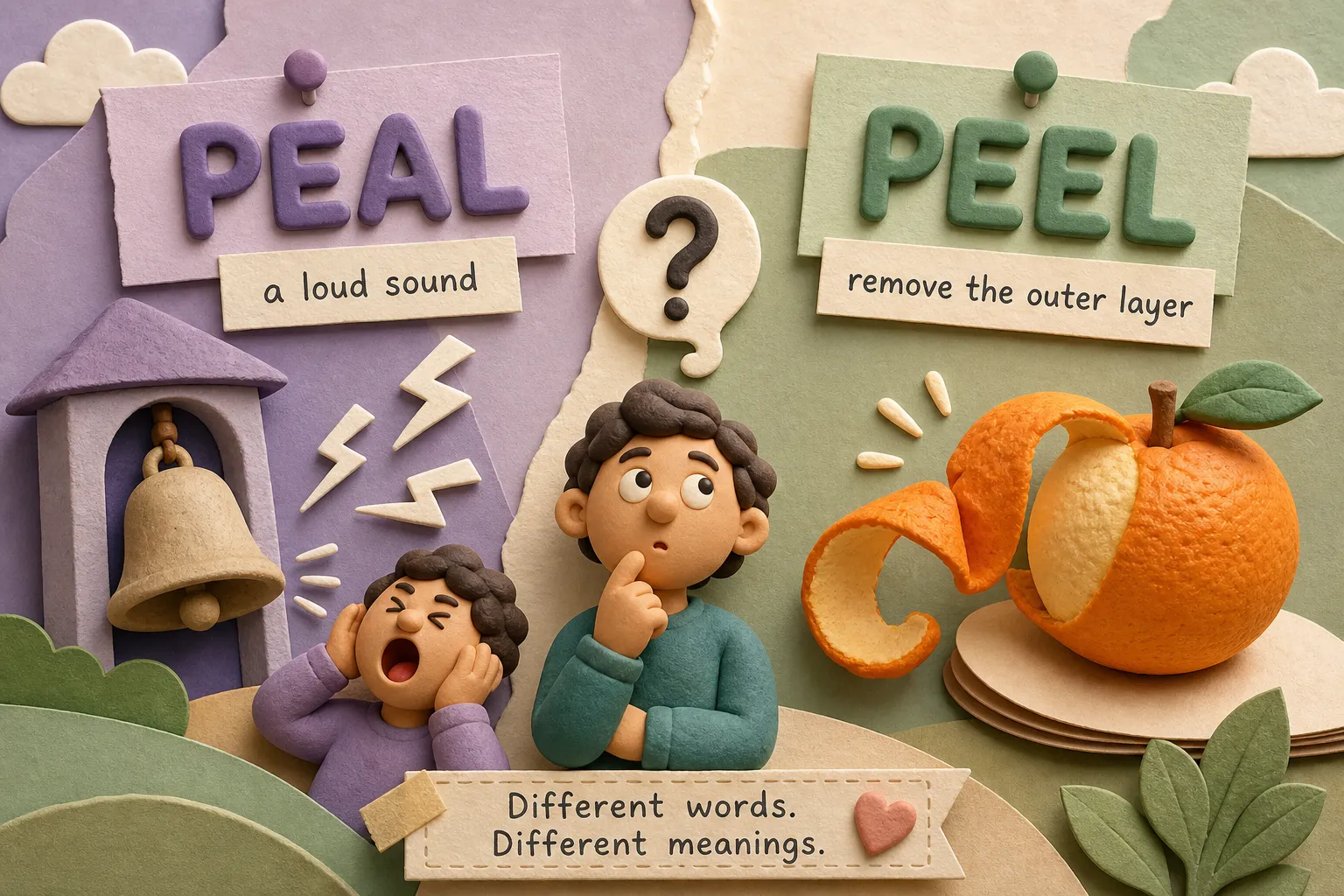 Peal vs. Peel: What Each Word Means and How to Use It
