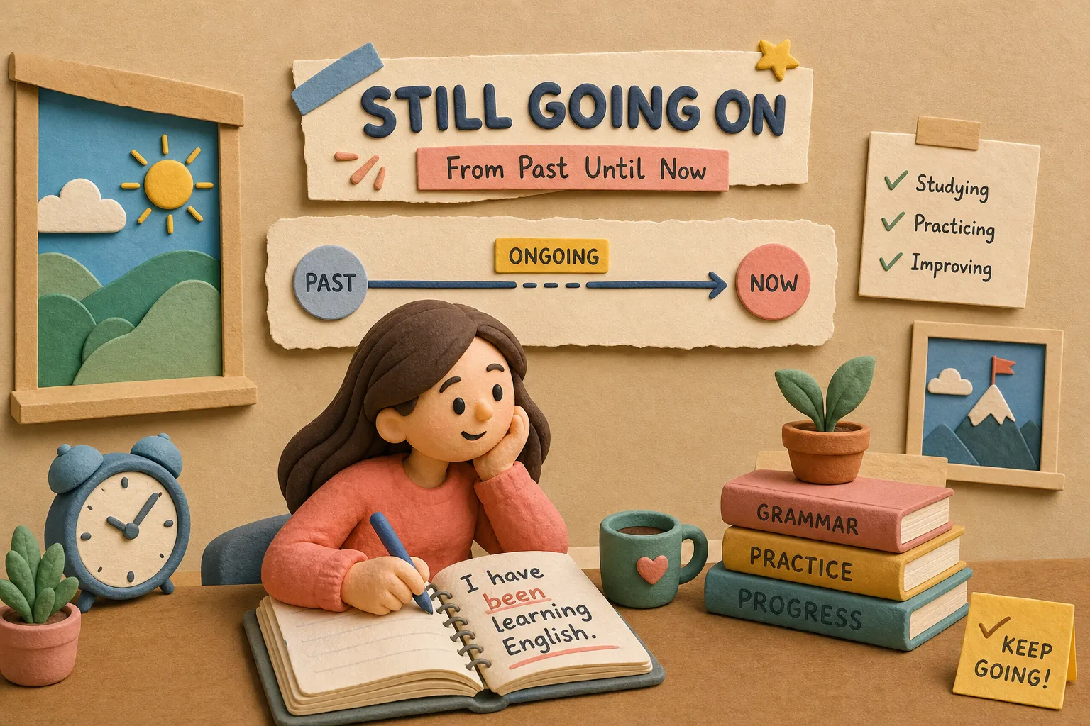 Present Perfect Continuous: Examples and Usage Guide