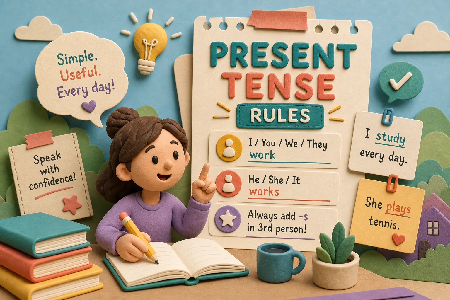 Present Tense Rules You Need to know