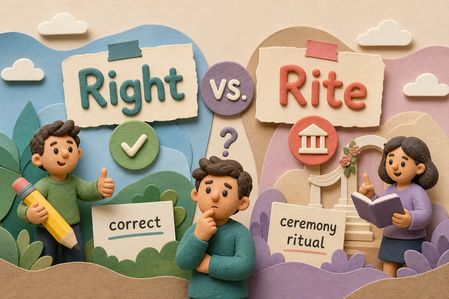 Right vs. Rite: What’s the Difference?
