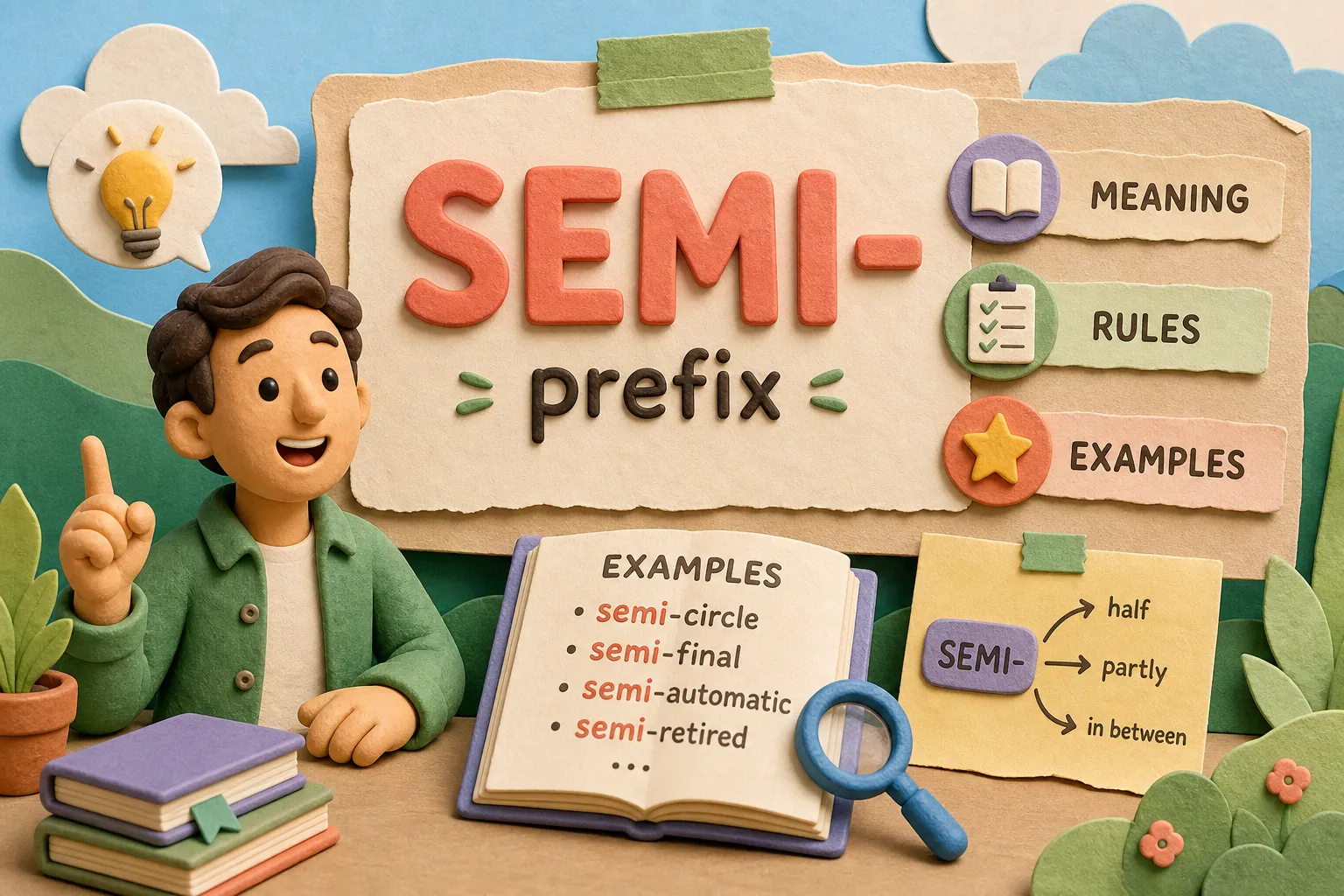 Semi- prefix: Meaning, Rules, and 20+ Real Examples