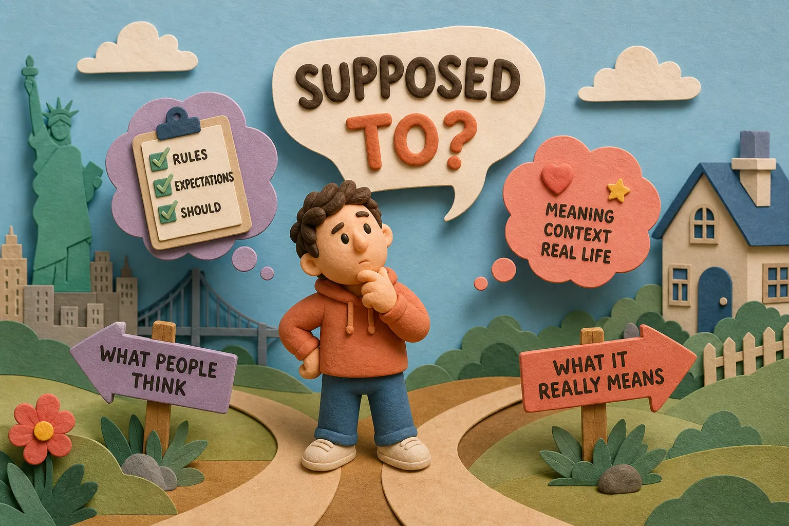“Supposed To” in American English: What It Really Means