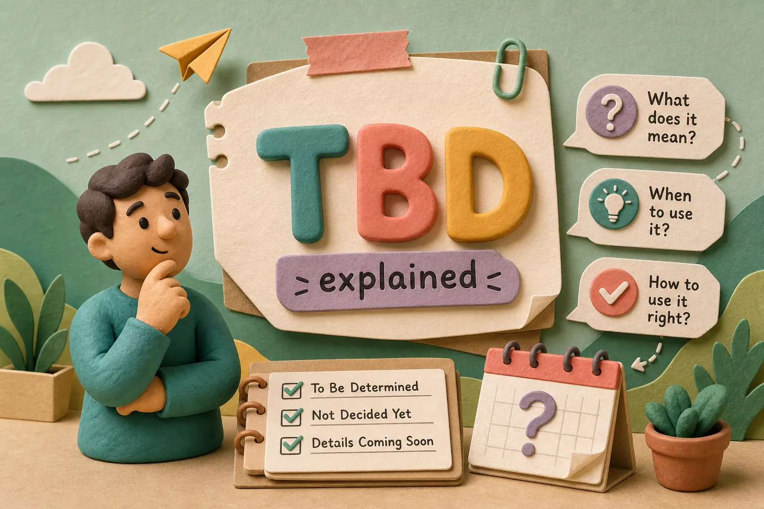 TBD Meaning: What It Is and How To Use It