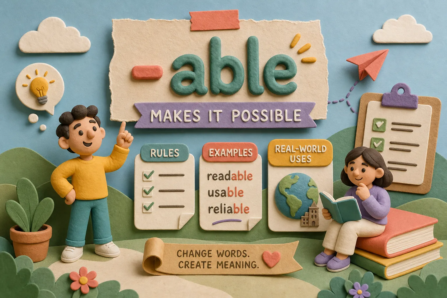 The -able Suffix: Rules, Examples, and Real-World Uses