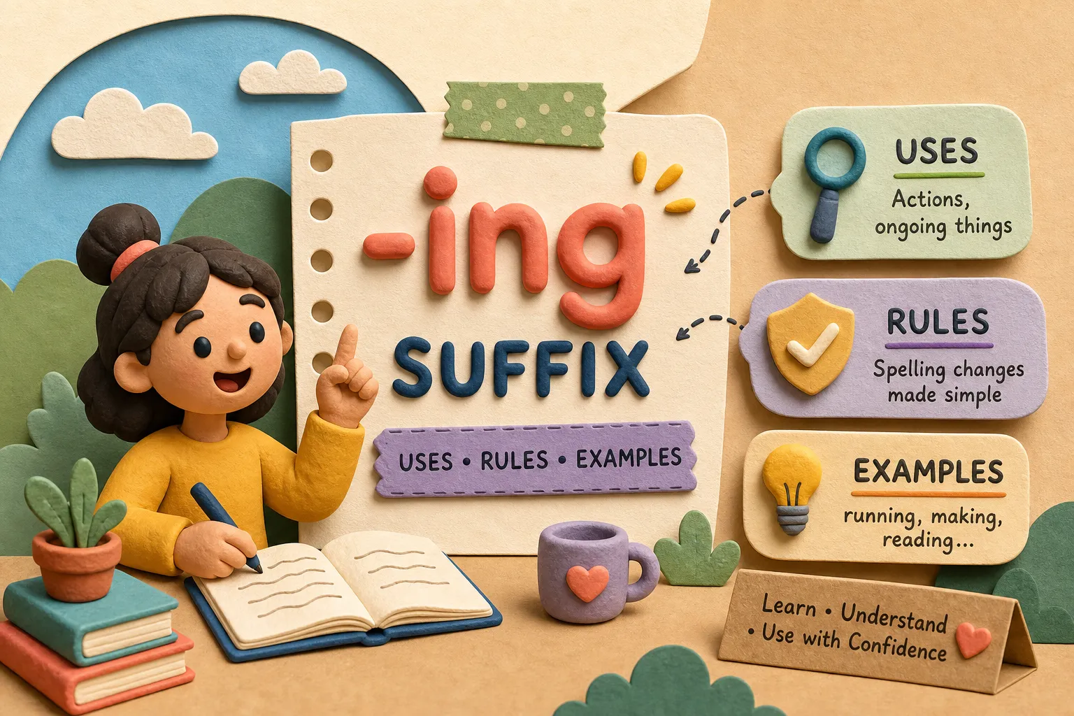 The -ing Suffix Explained: Uses, Rules, and Examples