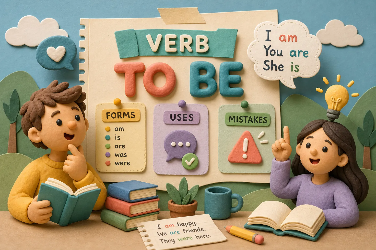 The Verb “To Be”: Forms, Uses, and Common Mistakes
