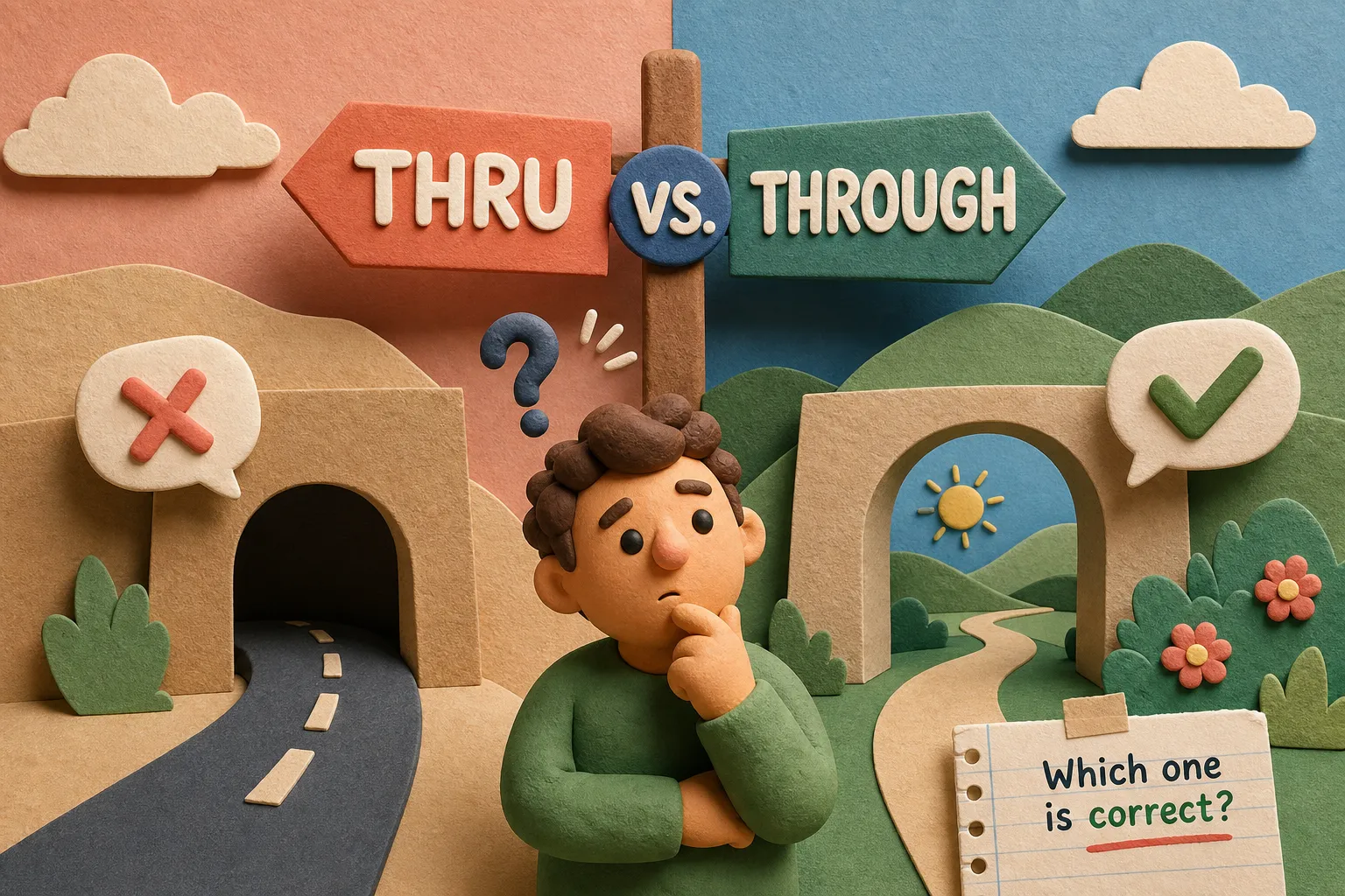 Thru vs. Through: Which Spelling Is Actually Correct?