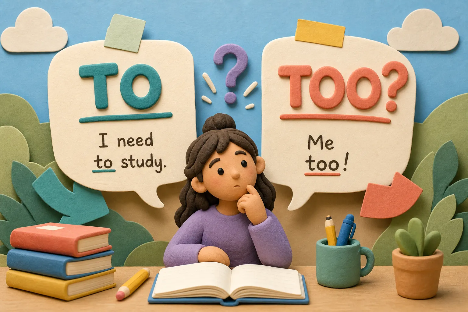 To or Too? A Quick Guide for English Learners