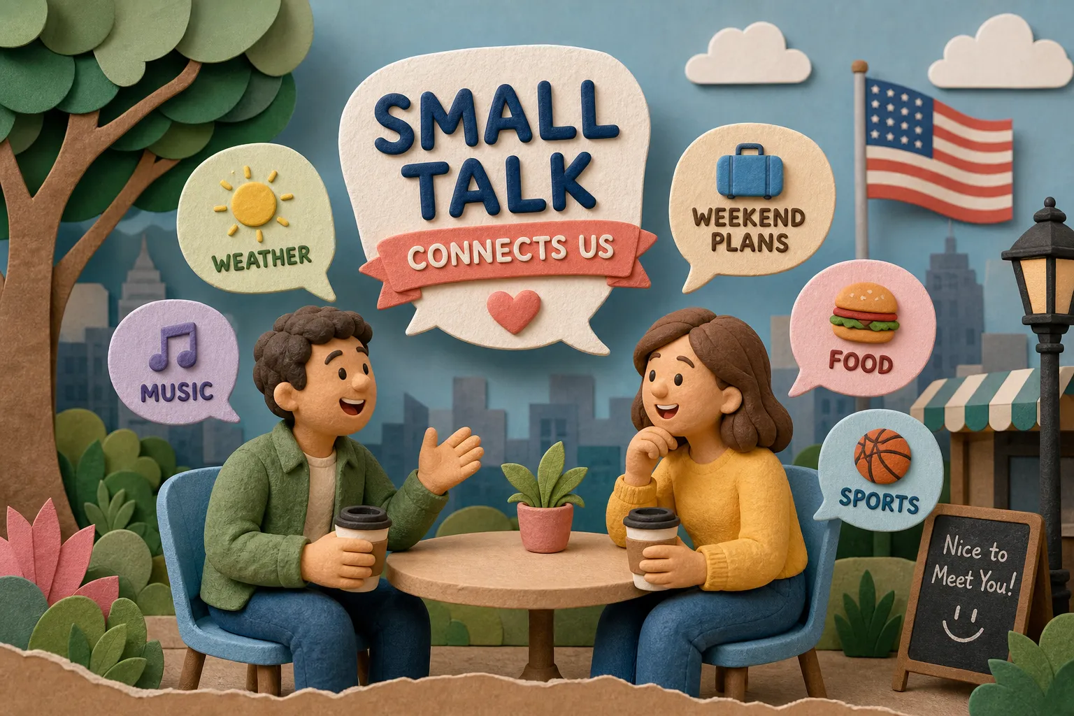 Top Small Talk Topics Americans Use Every Day