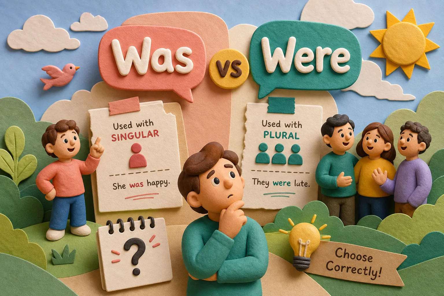 Was vs Were: When to Use Each One Correctly