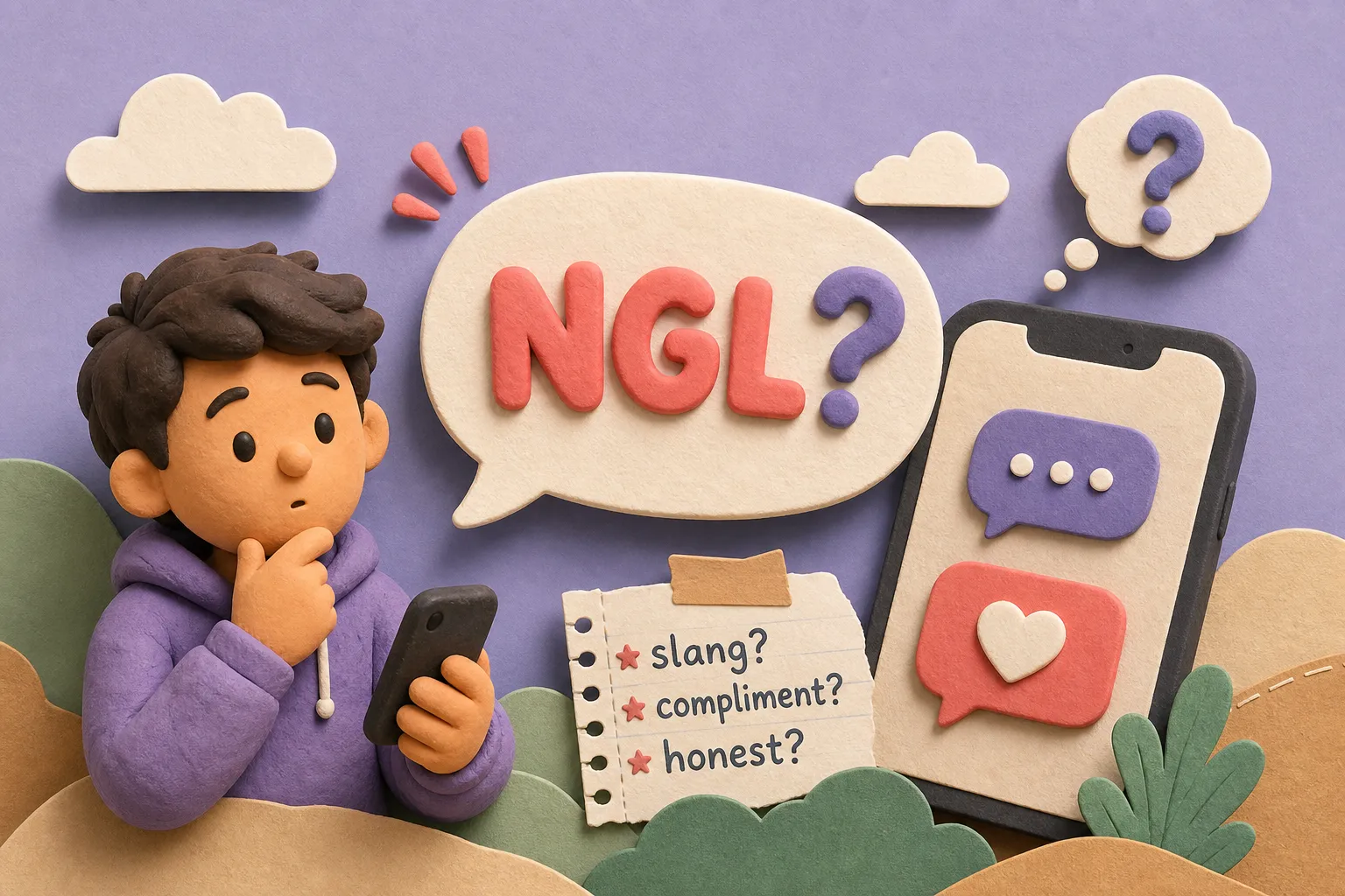 What Does NGL Mean in Chat and Texting?