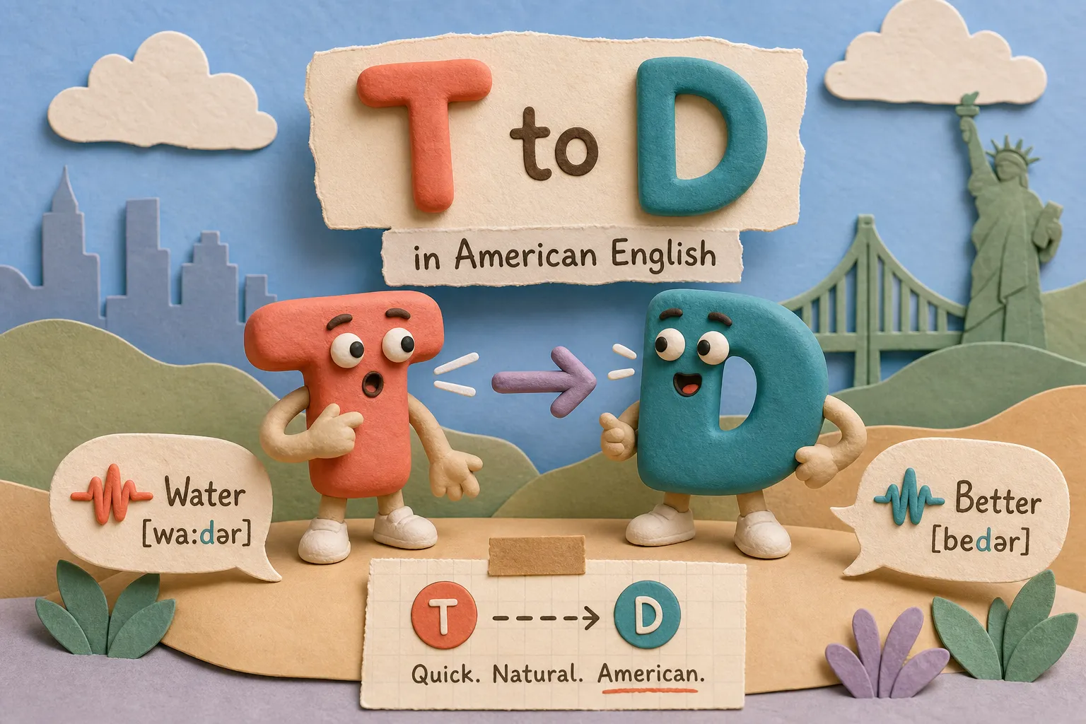 What Is T-Flapping? How American English Turns T into D