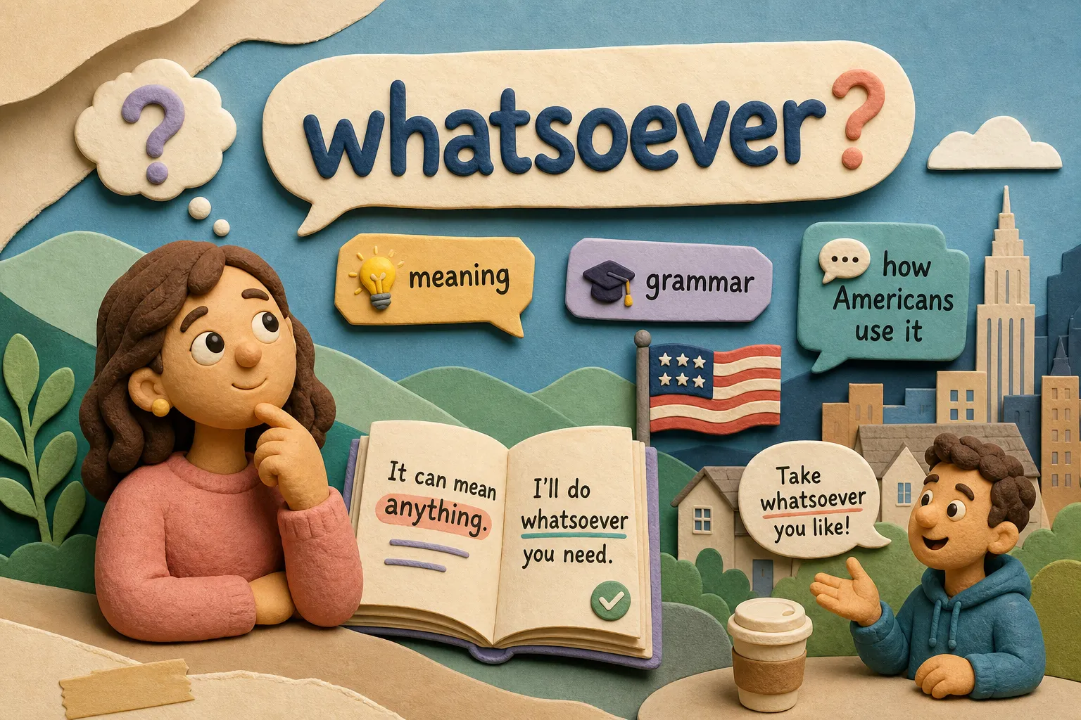 Whatsoever: Meaning, Grammar, and How Americans Use It