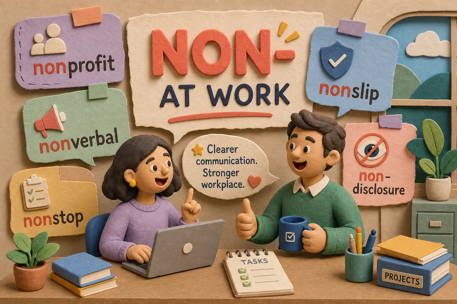 Non- prefix in American English: Key Words for the Workplace Non- prefix in American English: Key Words for the Workplace