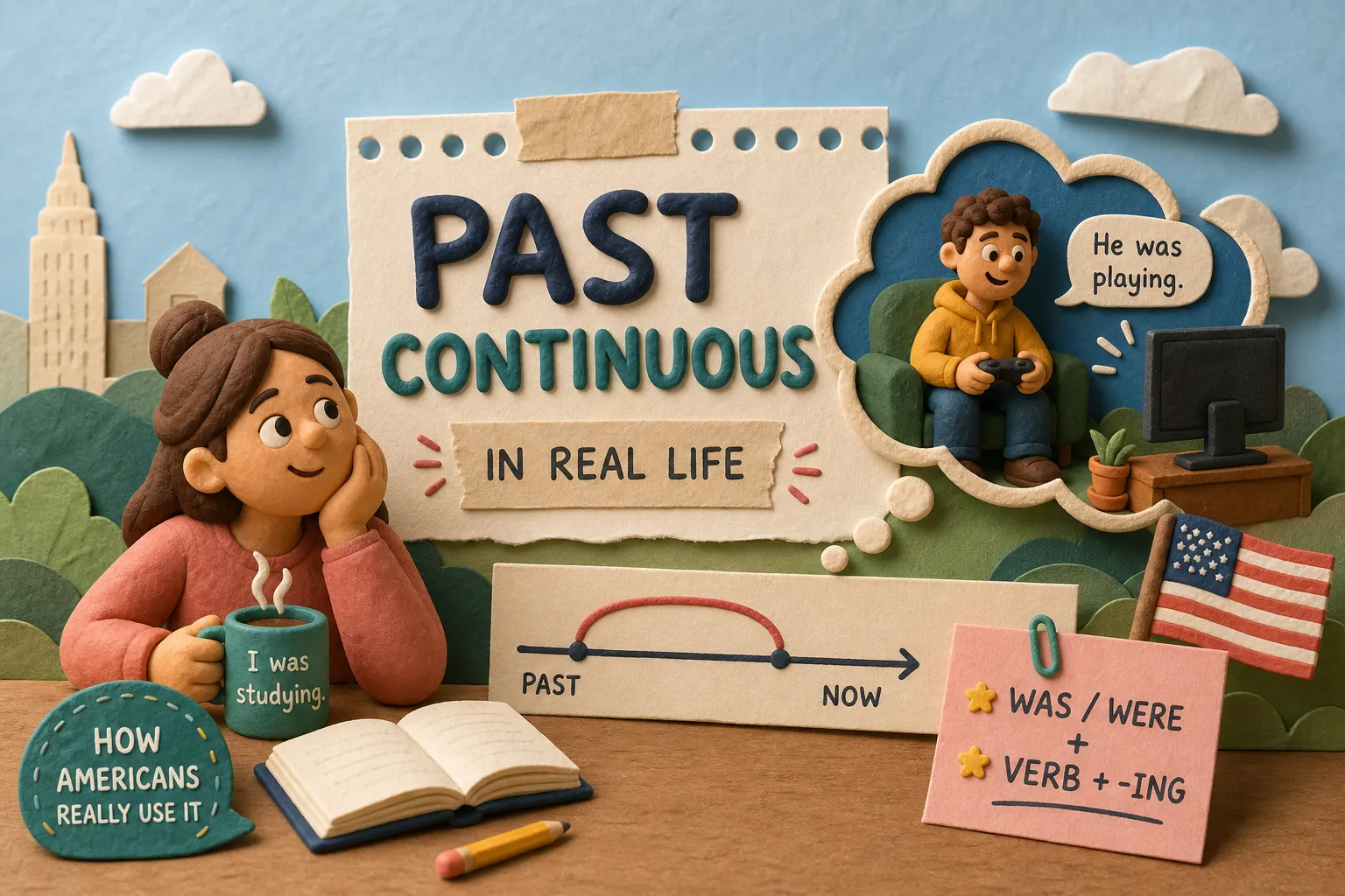 Past Continuous Tense: How Americans Really Use It