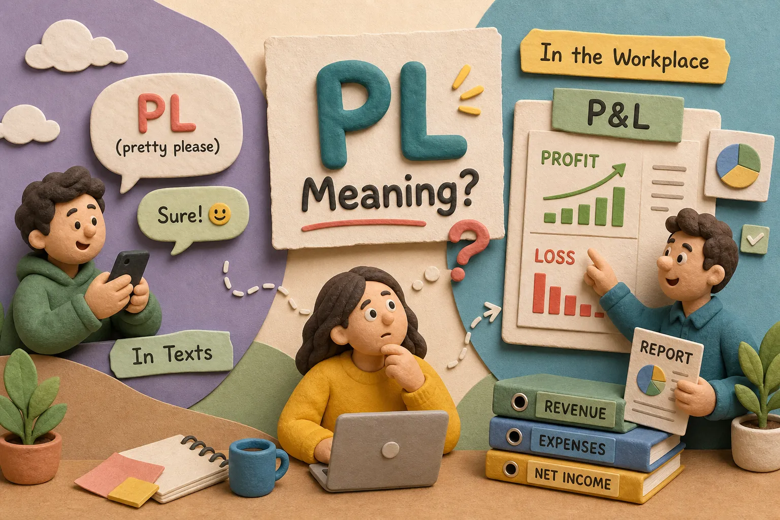 PL Meaning: Slang, Texts, and P&L in the Workplace PL Meaning: Slang, Texts, and P&L in the Workplace