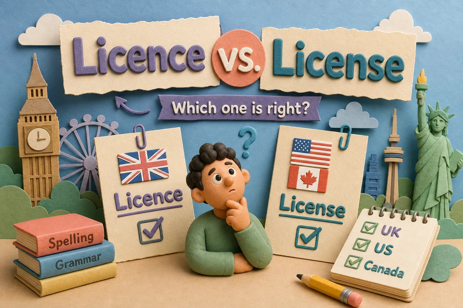 Licence vs. License: The Right Spelling for US, UK & Canada Licence vs. License: The Right Spelling for US, UK & Canada