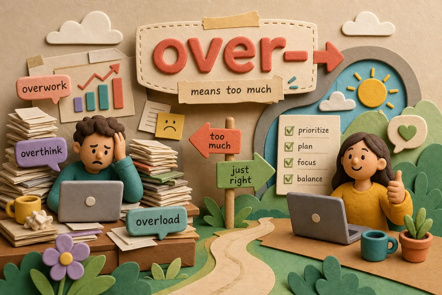 Over- Prefix Explained: Words for Work and Daily Life Over- Prefix Explained: Words for Work and Daily Life