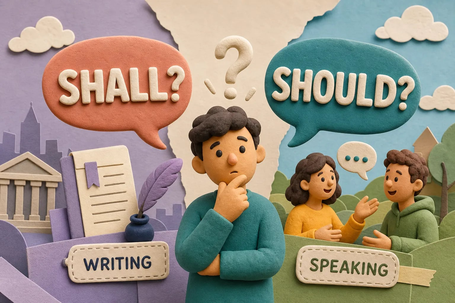 Shall vs Should: What Americans Actually Say and Write