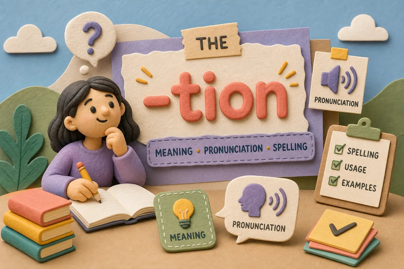 The -tion Suffix: Meaning, Pronunciation, and Spelling Guide